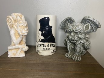 Gargoyles And NYC Jekyll And Hyde Club Collectible