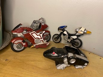 Vintage Power Rangers Toy Lot -rare Bike