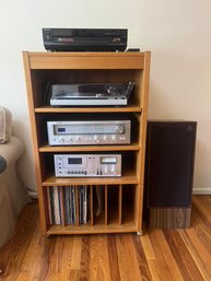 Stereo Cabinet & Contents