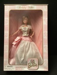 1998 Birthday Wishes Barbie Collector Edition First In A Series Doll NRFB