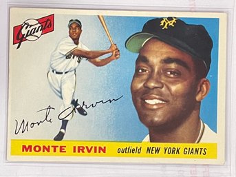 1955 Topps Monford Merrill Irvin Card #100                  Excellent Condition Card