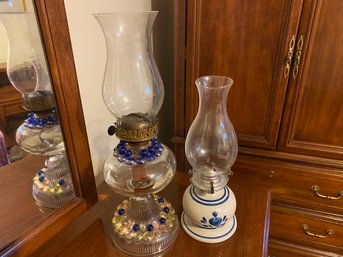 2 Oil Lamps