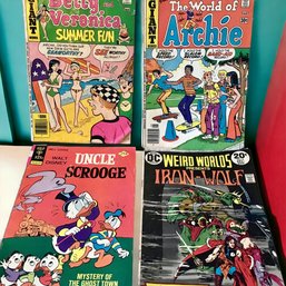Lot Of 4 Vintage Comic Books