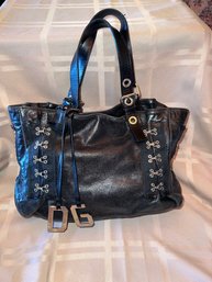 Dolce & Gabbana Black Leather Handbag