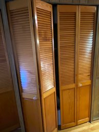 Large Lot Of Bi-fold And Shutter Style Doors