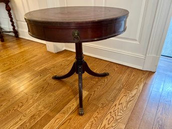 Regency Round Pedestal Table