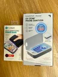 UV Sanitizing Power Bank And Phone Sanitizer- New