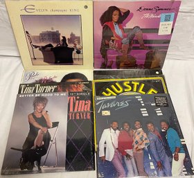 Various R&B And Soul Vinyl Records Including Tina Turner And Donna Summer