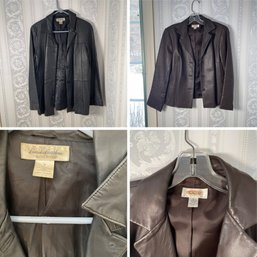 Brooks Brothers & Talbots Leather Coats