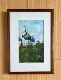 Vintage Russian Travel / Architecture Wall Decor