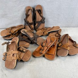 7 Pairs New Old Stock Earth Shoes Leather Sandals