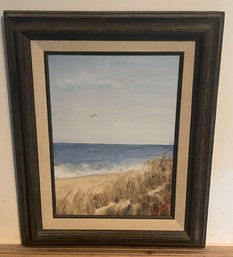 Framed Oil On Canvas By E. Gloria Coffman