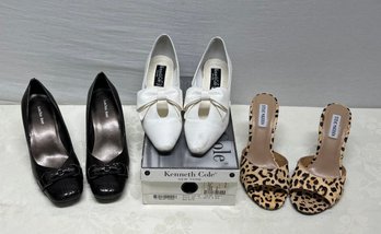 A Group Of Three Women's Shoes - Kenneth Cole Steve Madden & More - Size 7.5 B