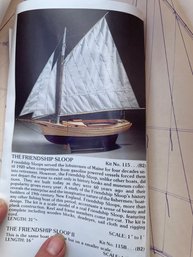 1981 Ship Clipper Sailboat Model Building Kit Unused NOS