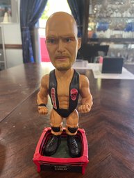 WWE Rumble Heads Stone Cold Austin Bobblehead Action Figure