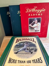 Joe Dimagio 2 Volume Set And Baseball 100 Years