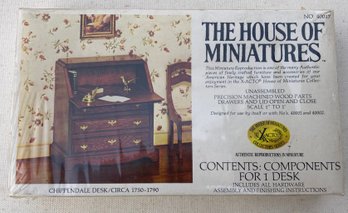 Dollhouse Boxed Miniature Kits - Writing Desk