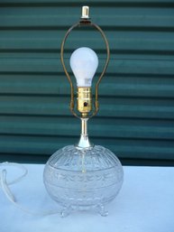 Crystal Style Lamp 18' H