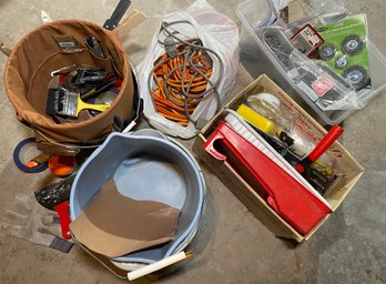 Tool Bucket, Painting Supplies & More