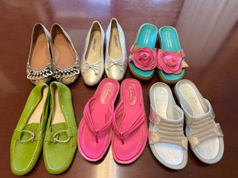 Set Of 6 Womans Shoes Size 6.5