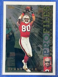 1996 Topps Profiles Jerry Rice Card #PF-9
