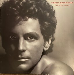 LINDSEY BUCKINGHAM-  LAW AND ORDER - LP 1981 ASYLUM RECORDS SE-561-WITH  INNER SLEEVE