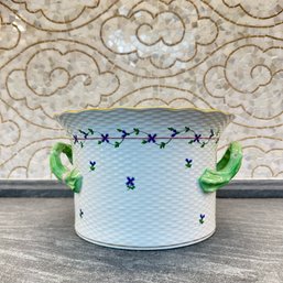 A Fabulous Herend  Porcelain Cache Pot