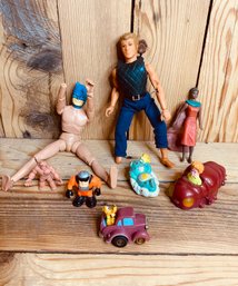 1970s Action Figure And Toy Lot- As Is