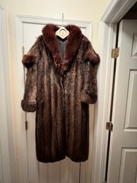 Ladies Beaver Fur Coat