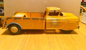 Antique MARX Tin Public Utility Truck