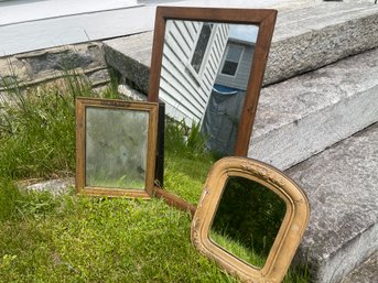 A Great Collection Of Antique Mirrors