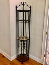 Iron Wine Rack