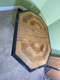 Octagonal Dining Table With Leaf