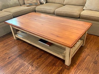 Finely Made Wooden Coffee Table