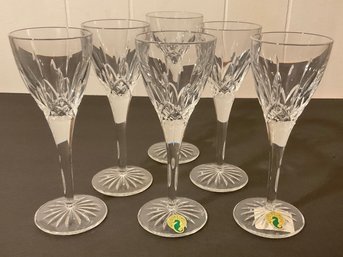 Waterford Crystal Glasses Cordials Merrill 6