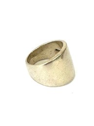 Sterling Silver Wide Ring (LOC: F2)