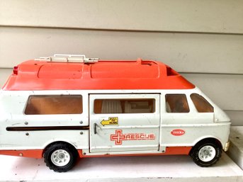 Vintage Tonka Rescue Vehicle Ambulance