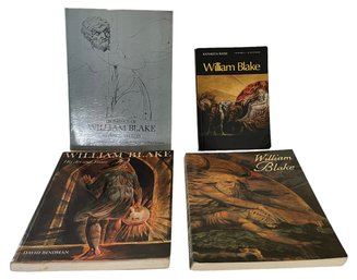 A Group Of Four Art Books On William Blake