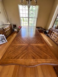 Dining Room Table, What A Party Size This Is! 2 Leaves!!!