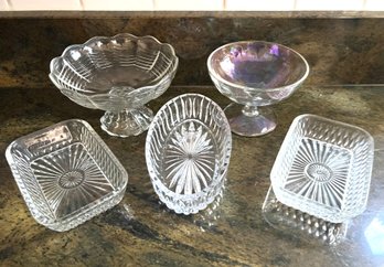 Misc. Glass Lot (5) Pieces