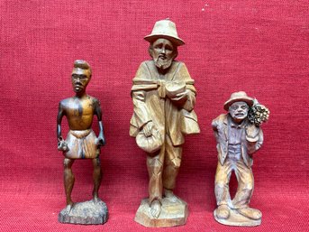 Hand Carved Figures From World Travels