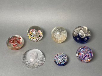 Collection Of Paperweights
