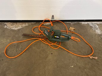 Electric Hedge Trimmer With Extension Cord, Works