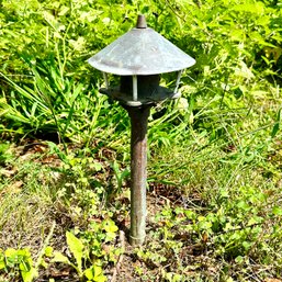 A Set Of  9 Copper Nitescaping Pathway Lights