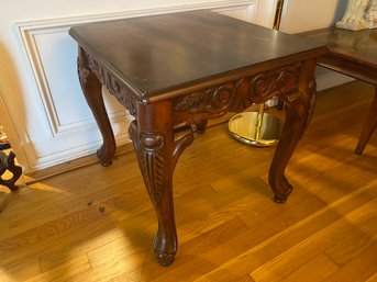 Carved Side Table