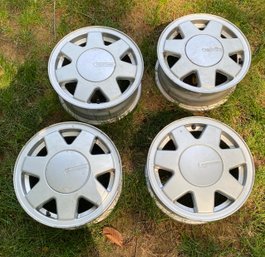 Rev Up Your Style: Volkswagen 1st Gen Rabbit Silver 14' Rims