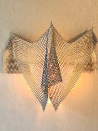 PAIR Unique Chain Modern Mesh Light Sconces