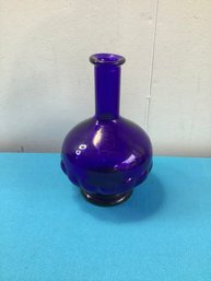 Blue Glass Vase