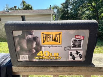 Everlast 40 Lb Weight Set NIB