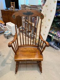 Vintage Wooden Rocking Chair